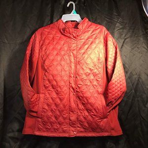 Women’s~Plus Size~Quilted Coat~by Ava & Viv